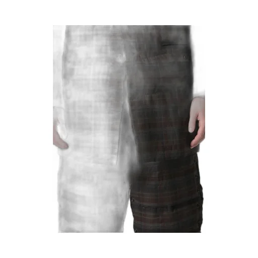 Madras Ink 3 Buttons Diagonal Padded Jacket