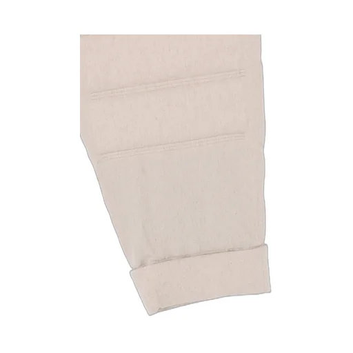 Linen/Cotton Plaid Horizontal Padded Pants