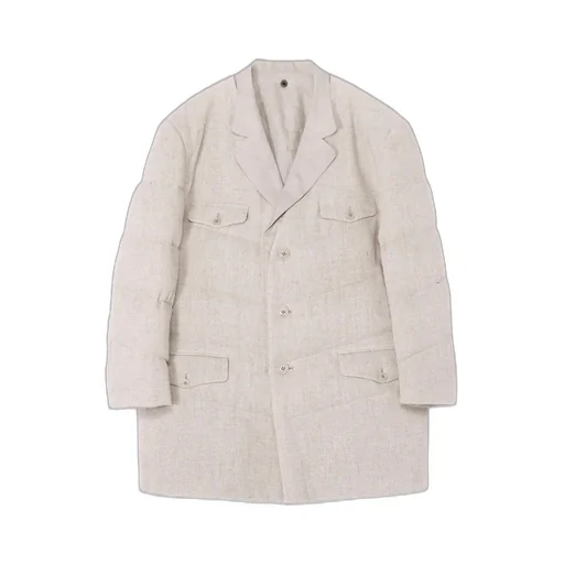 Silk Linen Tweed Jacket With Liner