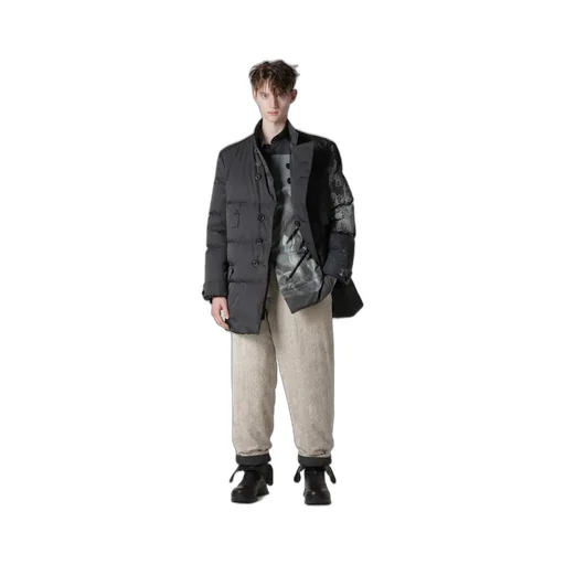 Raw Linen Velvet One Side Pocket Pants With Liner