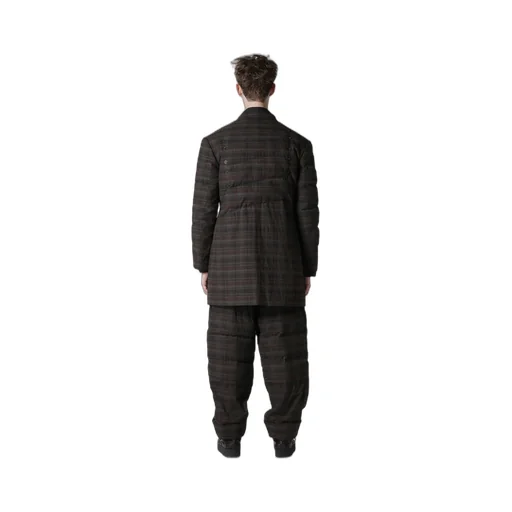 Madras Ink 3 Buttons Diagonal Padded Jacket