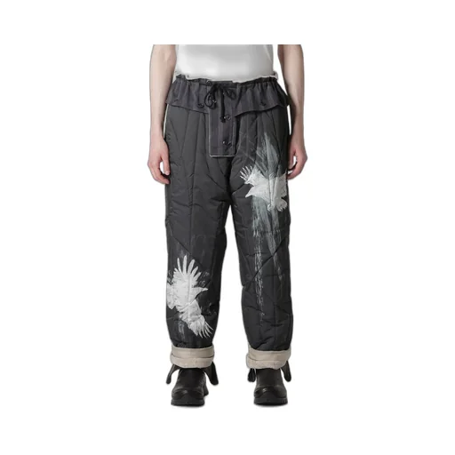 Raw Linen Velvet One Side Pocket Pants With Liner