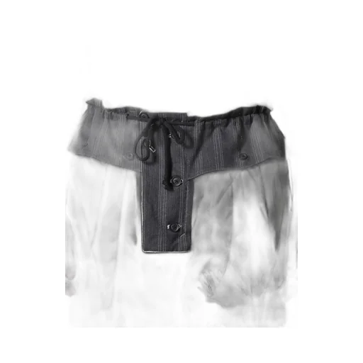 Raw Linen Velvet One Side Pocket Pants With Liner