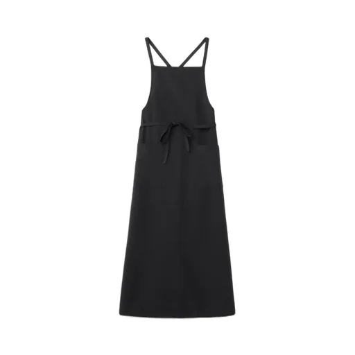 Polyester Chambray Apron Dress
