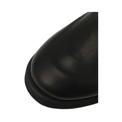 Oil Soft Leather Front Fastener Boots