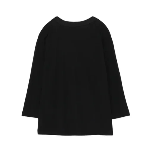 Lyocell Stretch Rib Jersey Round Neck 3/4 Sleeve Shirt
