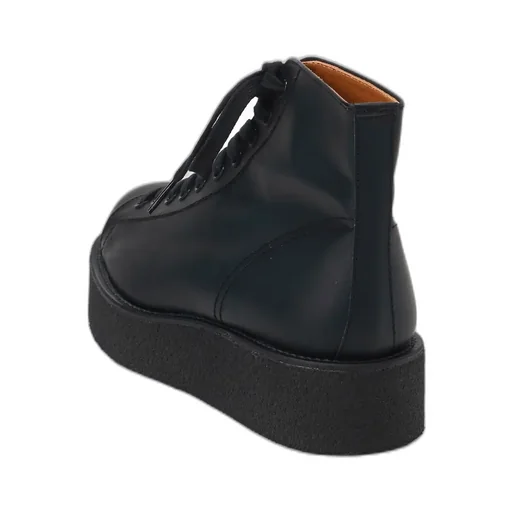 Mat Glass Leather Demi Boots