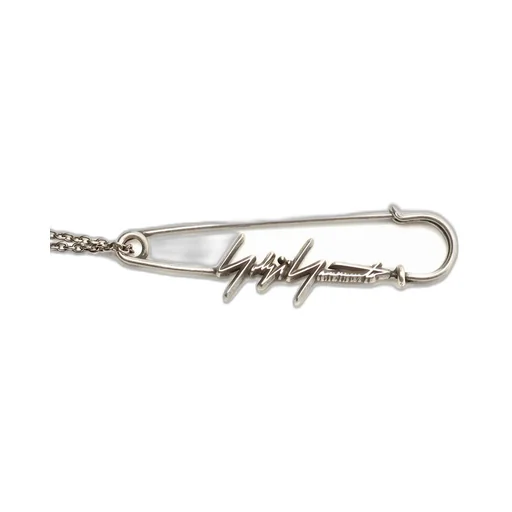 Antique Sv Coat Safety Pin Pendant