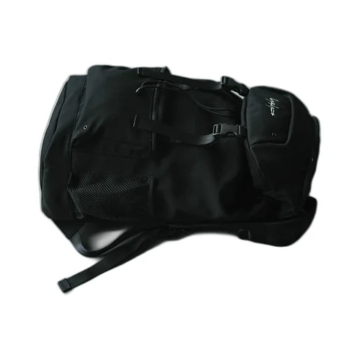 Yy Signature Wool Gabardine Backpack