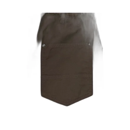 Black Scandal Oxford Double Knee Work Pants