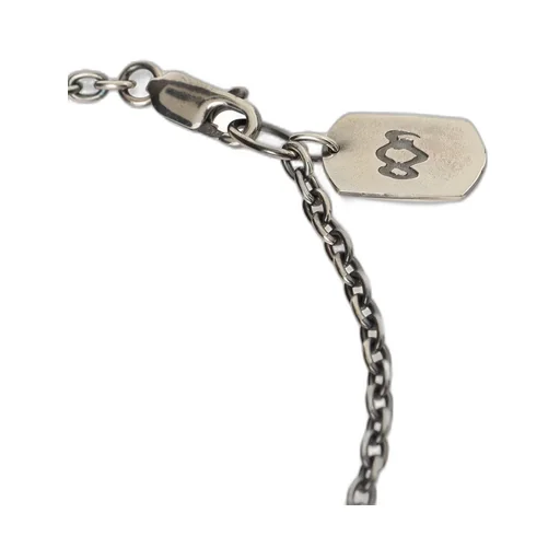 Silver950 Yy Oval Scull Dagger Pendant
