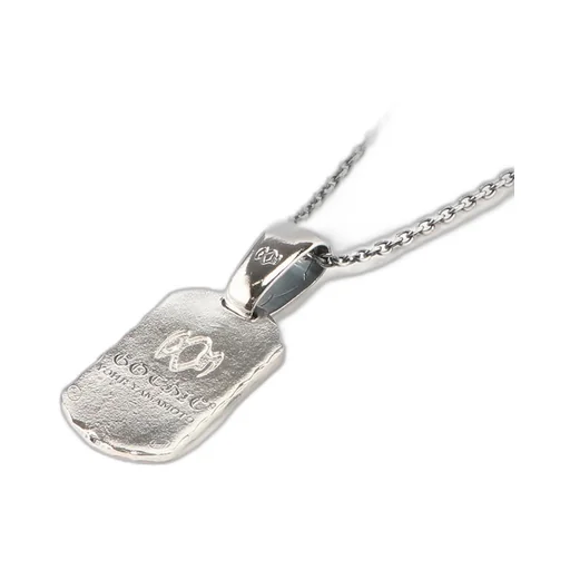 Silver 950 Dog Tag Pendant