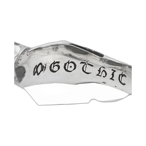 Twin Wolf Dagger Ring
