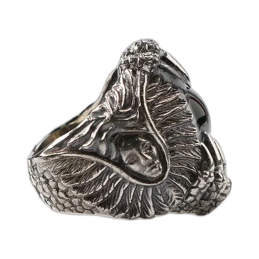 Silver 950 Naked Eye Ring