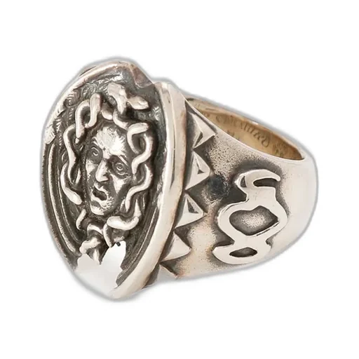 Silver 950 Medousa Ring