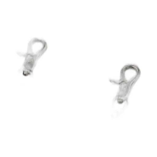 Silver 950 Double Hook Wallet Chain