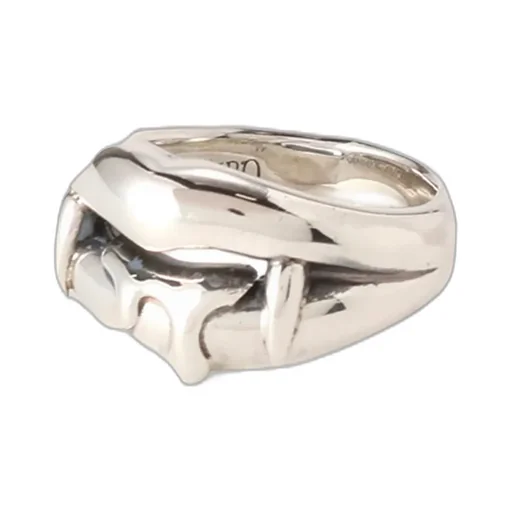 Silver 950 Vampire Blood Ring