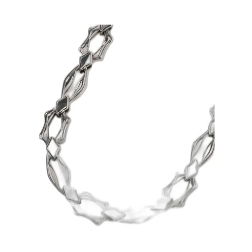 Silver 950 Double Hook Wallet Chain