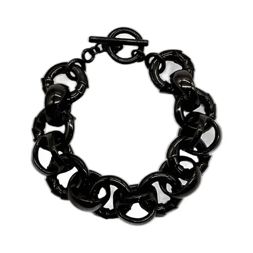 Silver Bk Anisoptera Chain Bracelet