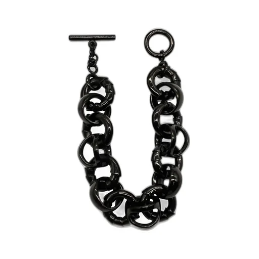 Silver Bk Anisoptera Chain Bracelet