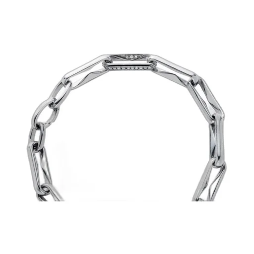 Sv/W.Dia Thorn Bracelet Dia Sv