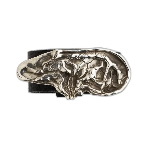 Sterling Silver/Cow Leather Zdzislaw Beksinski Ear Belt