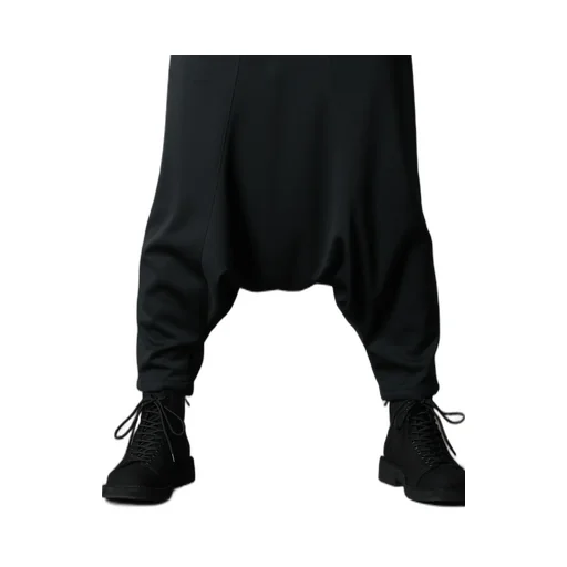 Polyester Smooth Sarouel Pants