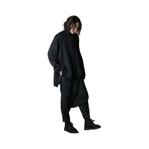 Polyester Smooth Sarouel Pants