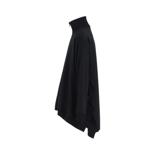 Polyester Smooth Side Slit Track Jacket