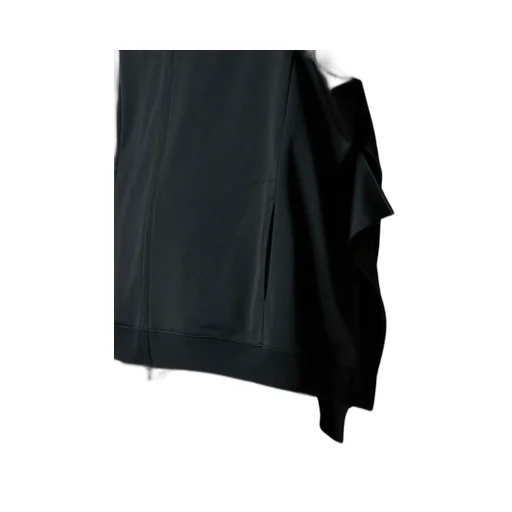 Polyester Smooth Side Slit Track Jacket