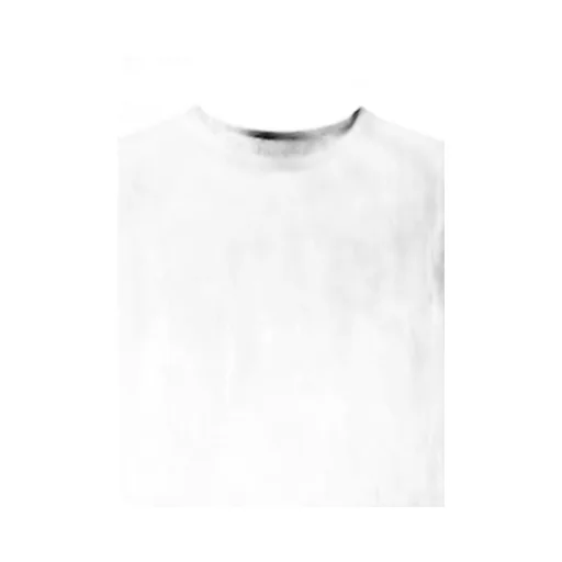 Catch Washer Hem Round Jumbo T-Shirt Long Sleeves