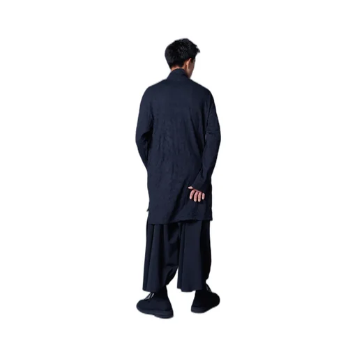 Catch Washer Right Button-Opening Big Turtleneck