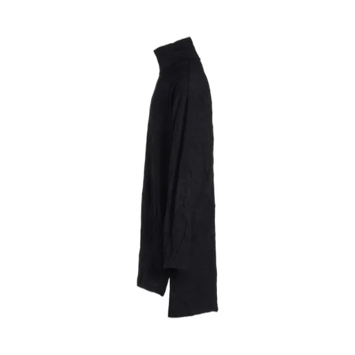Catch Washer Right Button-Opening Big Turtleneck