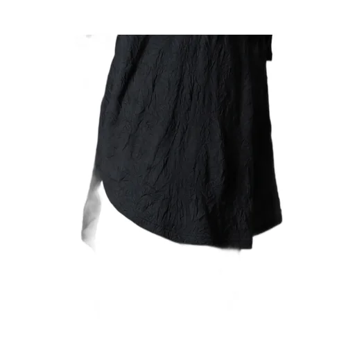 Catch Washer Hem Round Jumbo T-Shirt Short Sleeves