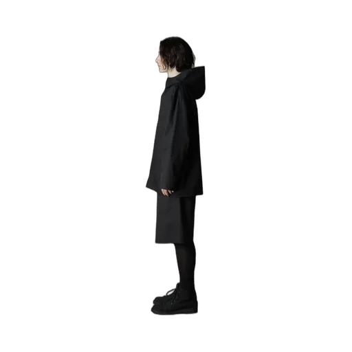 Cotton Gabardine Double Hoodie