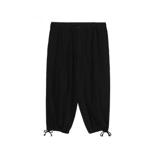 Cotton Gabardine Balloon Pants