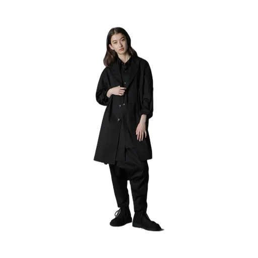 Cotton Gabardine Shirt Jacket
