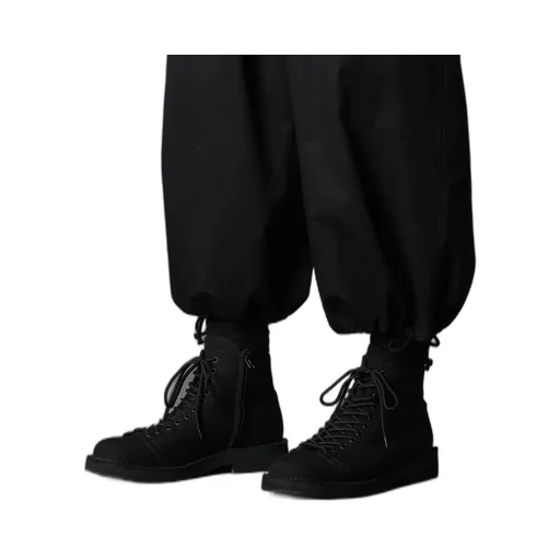 Cotton Gabardine Balloon Pants