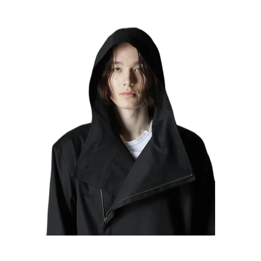 Cotton Gabardine Double Hoodie
