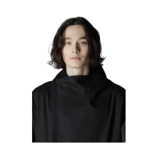 Cotton Gabardine Double Hoodie