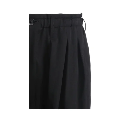 Wool Gabardine Balloon Pants