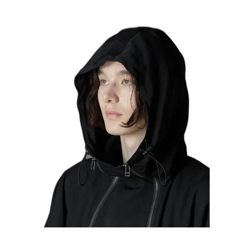 W/Gabardine Inverted V Hoodie Slim