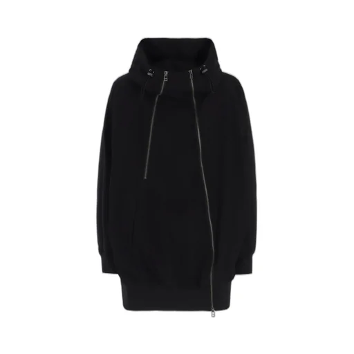 W/Gabardine Inverted V Hoodie Slim