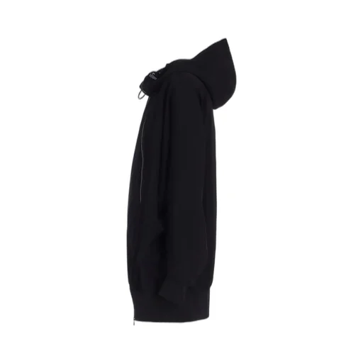 W/Gabardine Inverted V Hoodie Slim