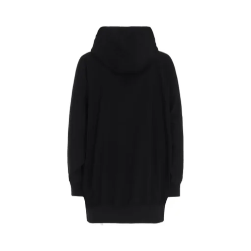 W/Gabardine Inverted V Hoodie Slim