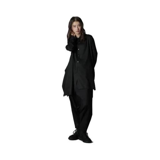 Cotton Gabardine Cargo Sarouel Pants