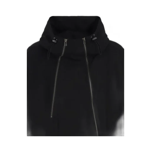 W/Gabardine Inverted V Hoodie Slim