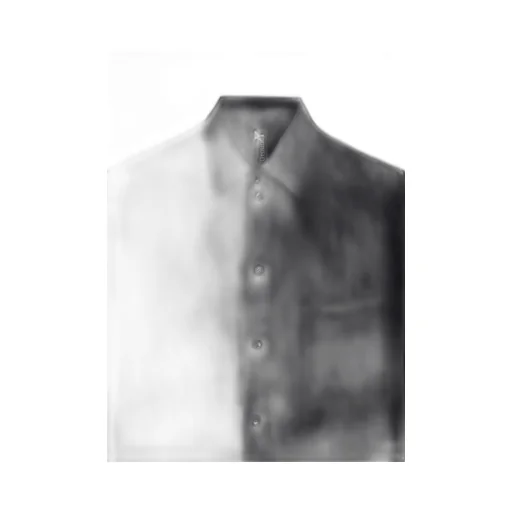 Crepe De Chine Standard Asymmetrical Flares Shirt