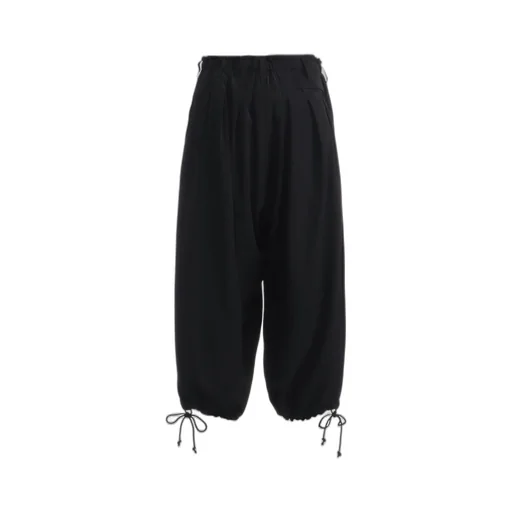 Crepe De Chine Balloon Pants