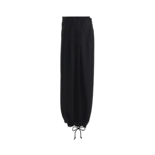 Crepe De Chine Balloon Pants